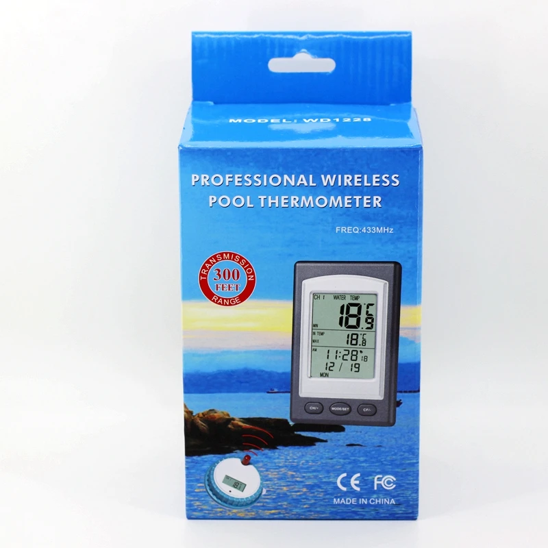 Wireless Floating Thermometer  - Pool Alarm Float avaliação e preço