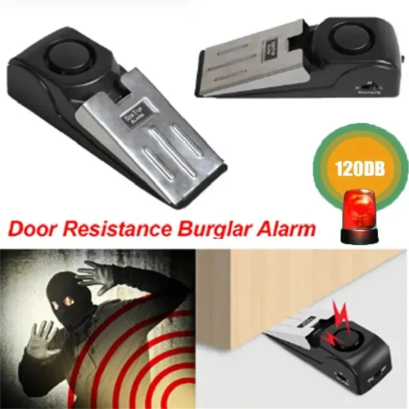 120db Wireless Door Stop Stopp - Door Stop Alarm avaliação e preço