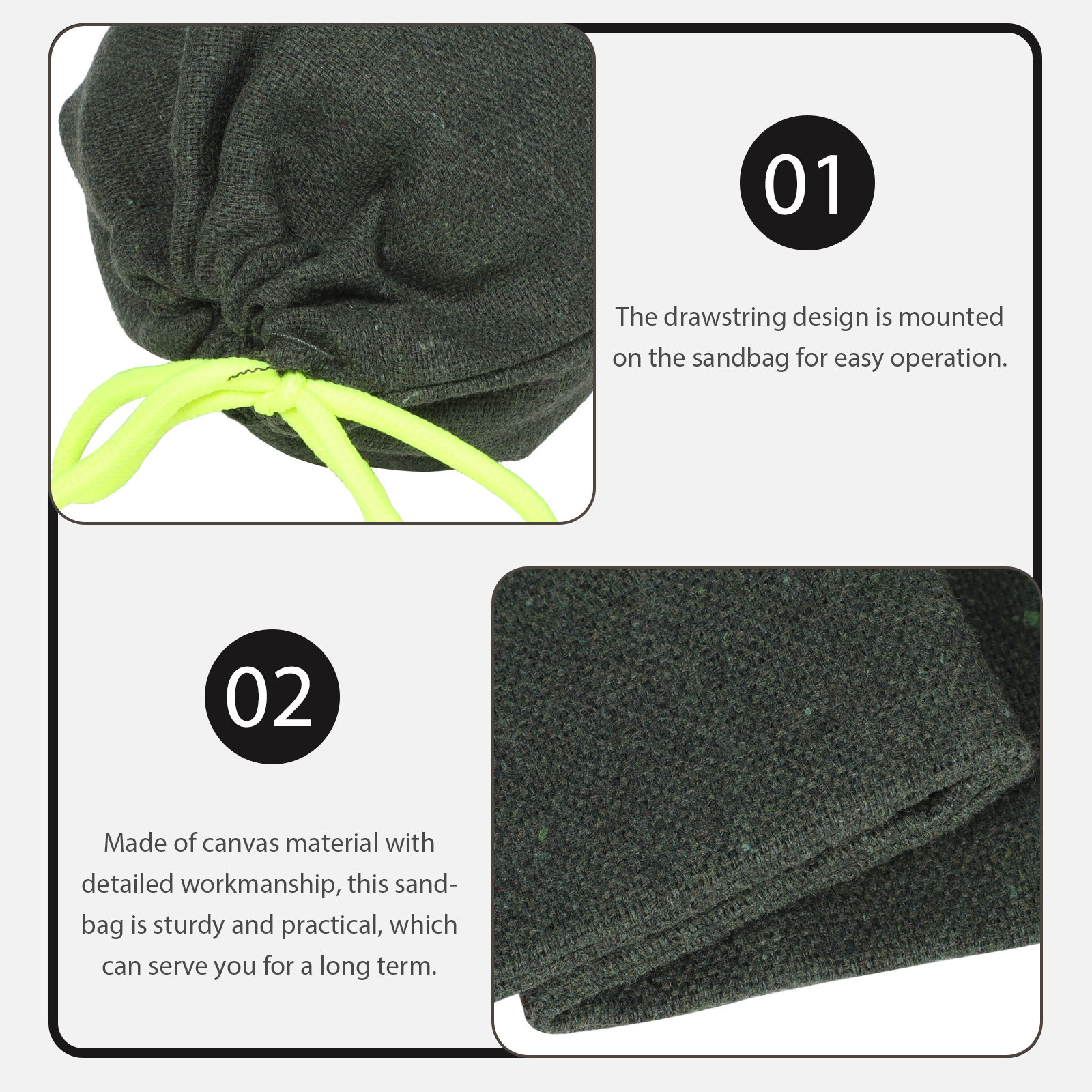2Pcs Flood Barrier Sandbags Dr - Flood Barrier Bag avaliação e preço