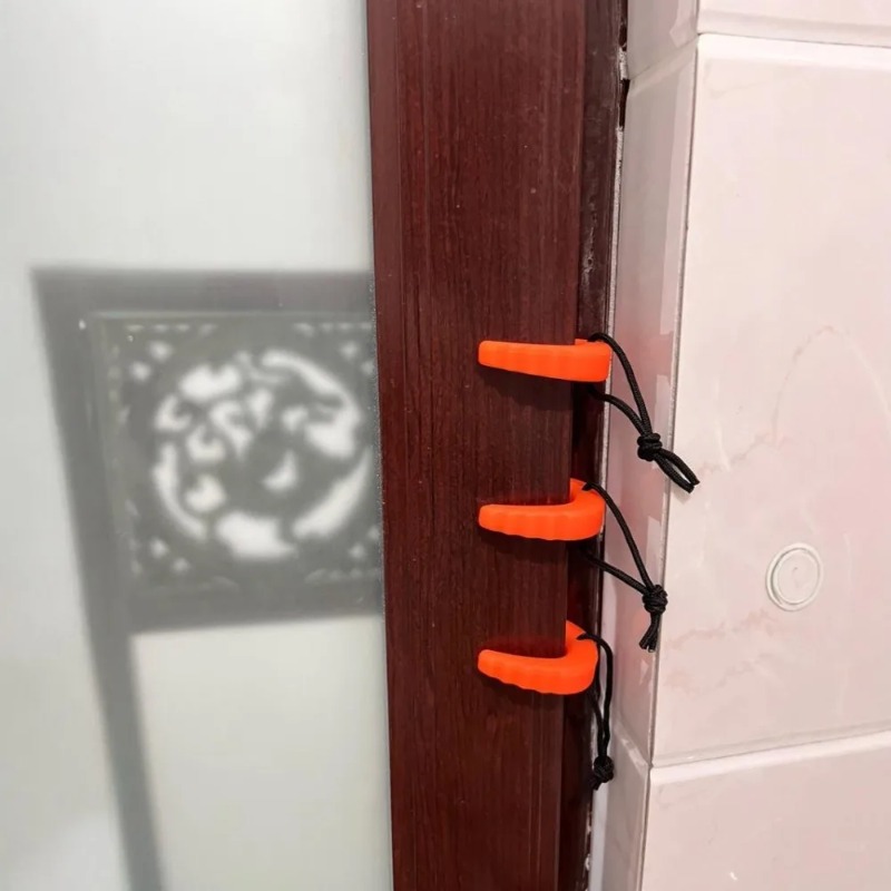 Easy to Use Rubber Door Jam Fi - Door Stop Alarm avaliação e preço