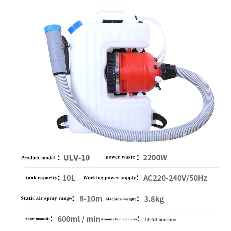 ULV-10 Cold Mini Fogger Machin - Flood Barrier Bag avaliação e preço