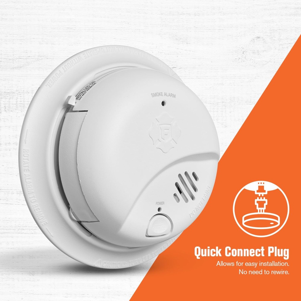 US Shipping Hardwired Intercon - Smoke Detector Interconnected avaliação e preço
