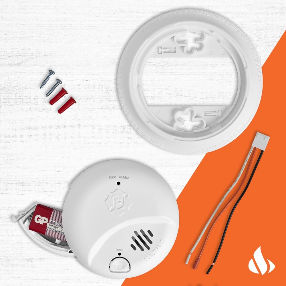 US Shipping Hardwired Intercon - Smoke Detector Interconnected avaliação e preço