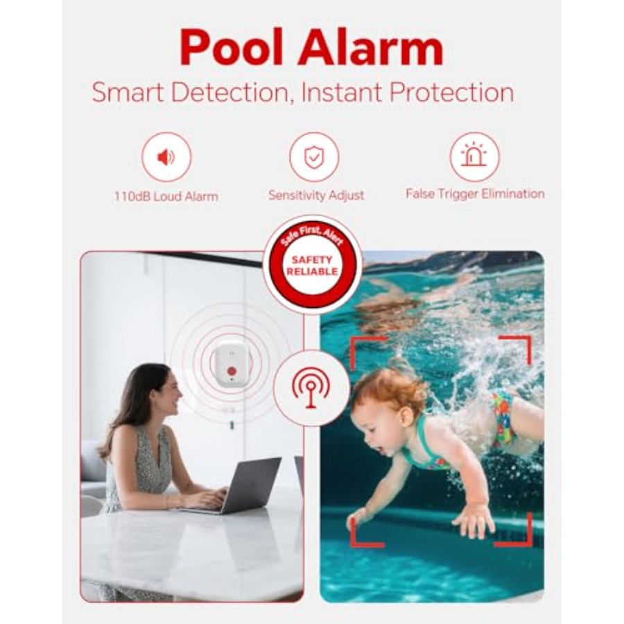 Pool Alarm Floating Safety Ala - Pool Alarm Float avaliação e preço