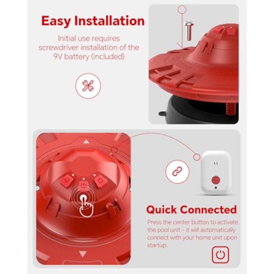 Pool Alarm Floating Safety Ala - Pool Alarm Float avaliação e preço