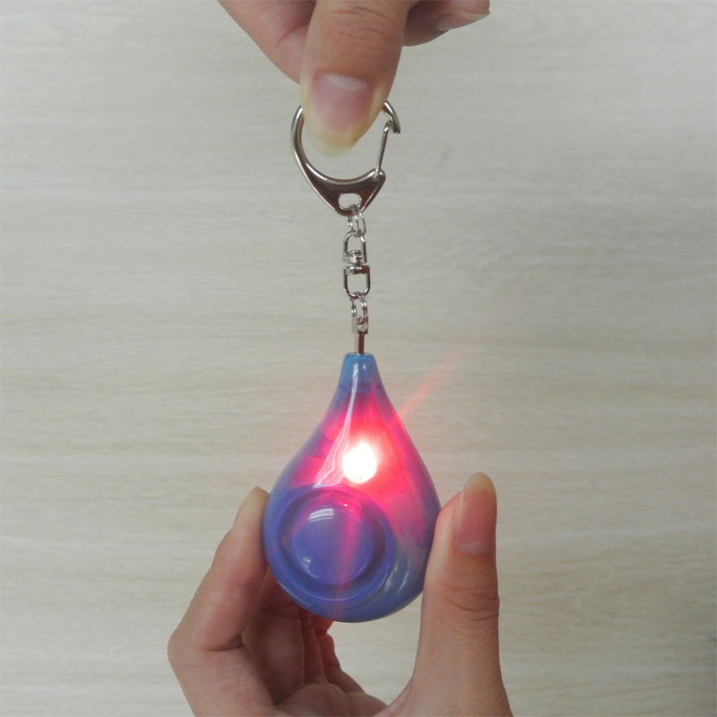 Water Drop Type Women's Anti-r - Personal Alarm Keychain avaliação e preço