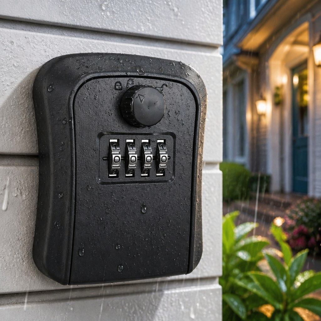 Key Lock Box Wall Mount Lockbo - Lockbox Key Secure avaliação e preço