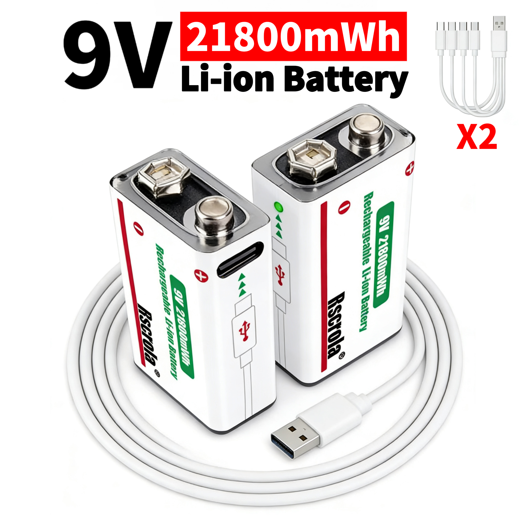 Long-Lasting 9V Rechargeable L - Smoke Detector Interconnected avaliação e preço