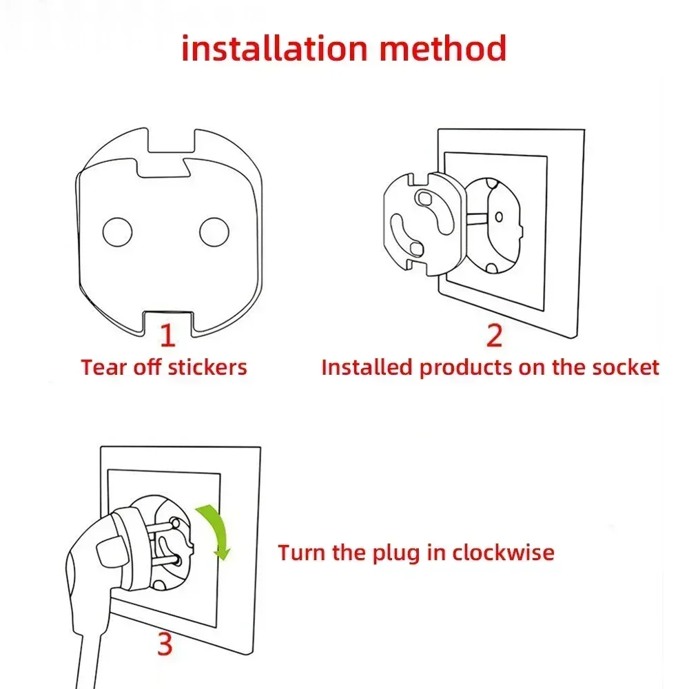 1/10pcs Electrical Outlet Prot - Outlet Cover Baby avaliação e preço