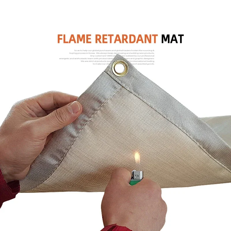 New Outdoor Camping Fireproof  - Fire Blanket Kitchen avaliação e preço