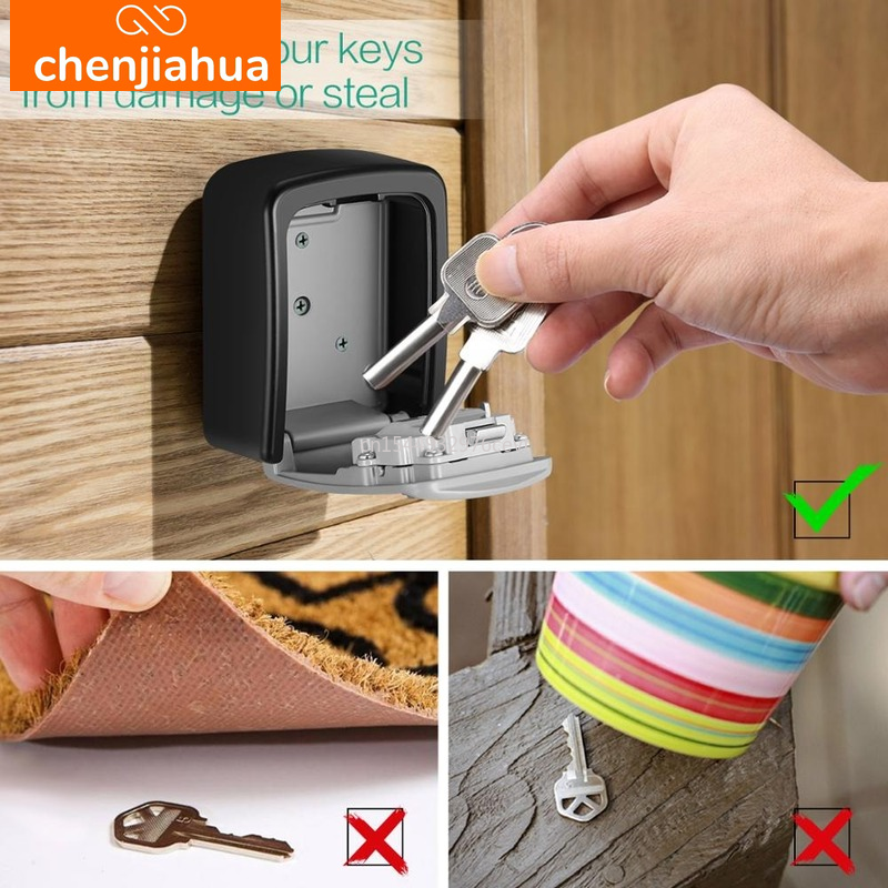 Wall Mount Key Storage Secret  - Lockbox Key Secure avaliação e preço