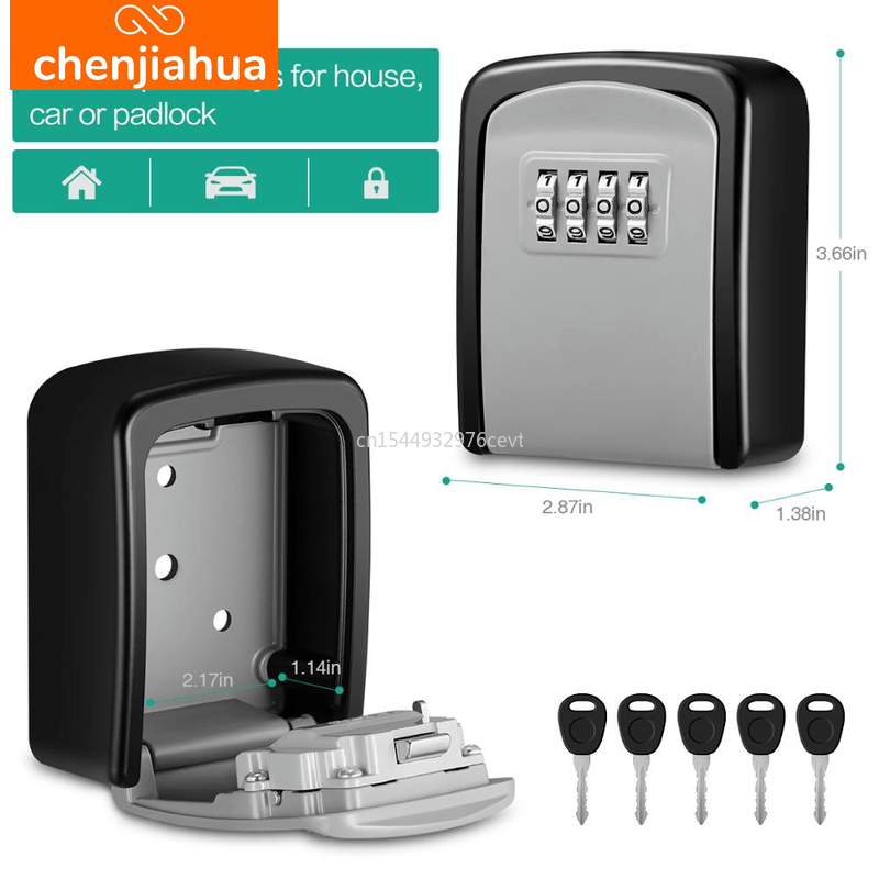 Wall Mount Key Storage Secret  - Lockbox Key Secure avaliação e preço