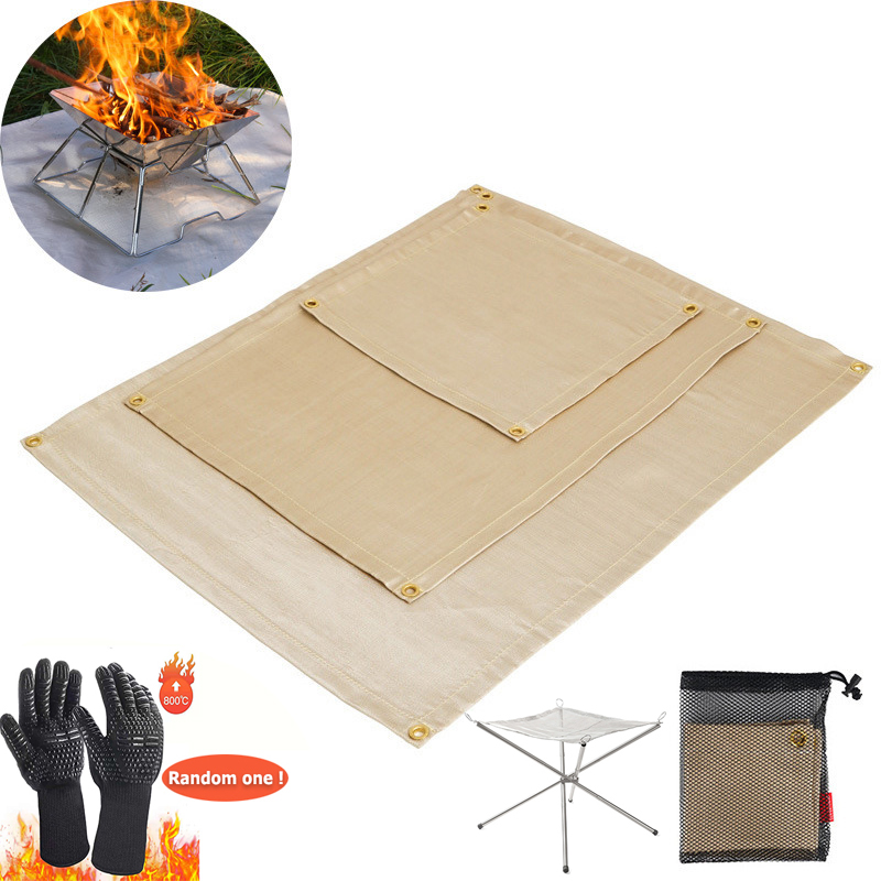Outdoor Camping Fireproof Clot - Fire Blanket Kitchen avaliação e preço
