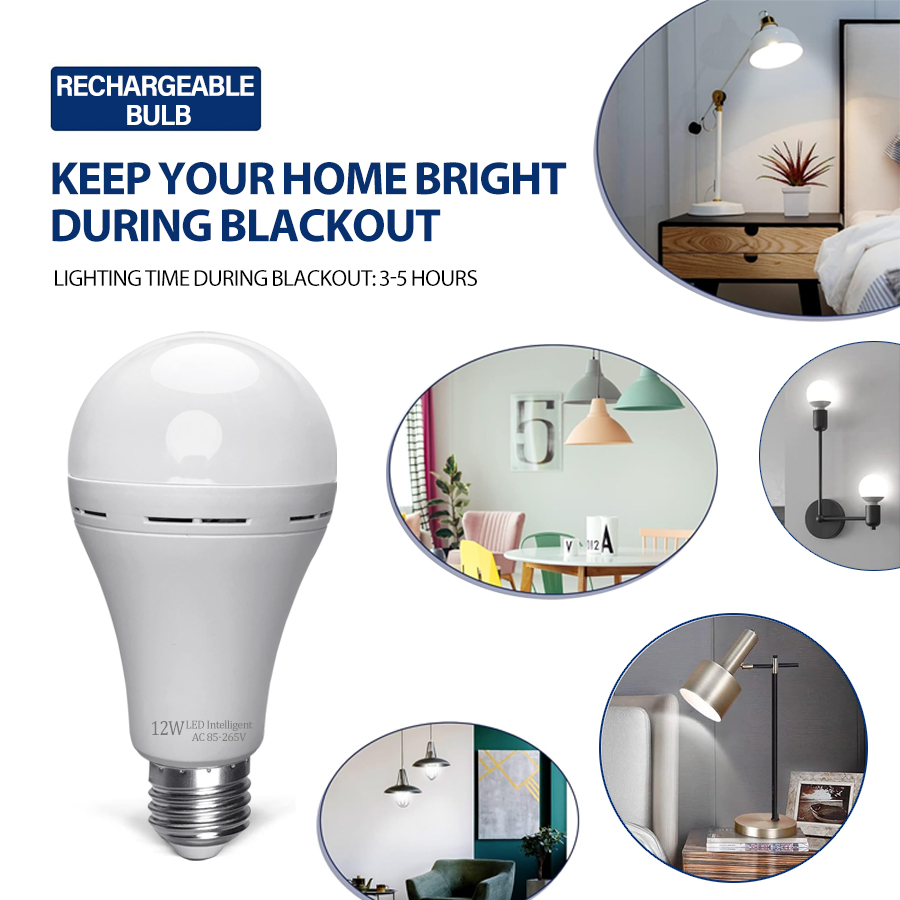 LED Rechargeable Light Bulb Hi - Power Outage Light avaliação e preço