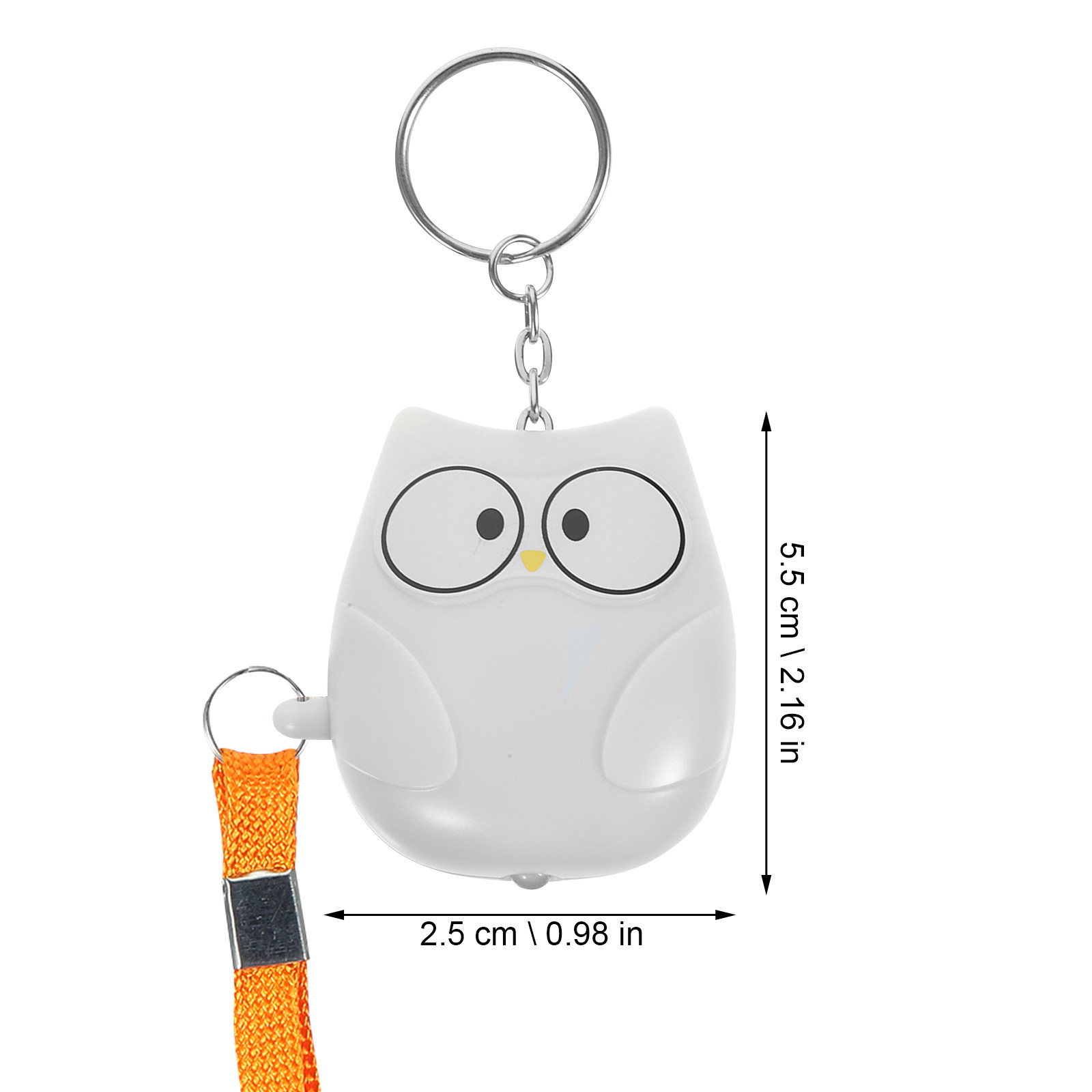 Owl Shaped Personal Alarm Keyc - Personal Alarm Keychain avaliação e preço