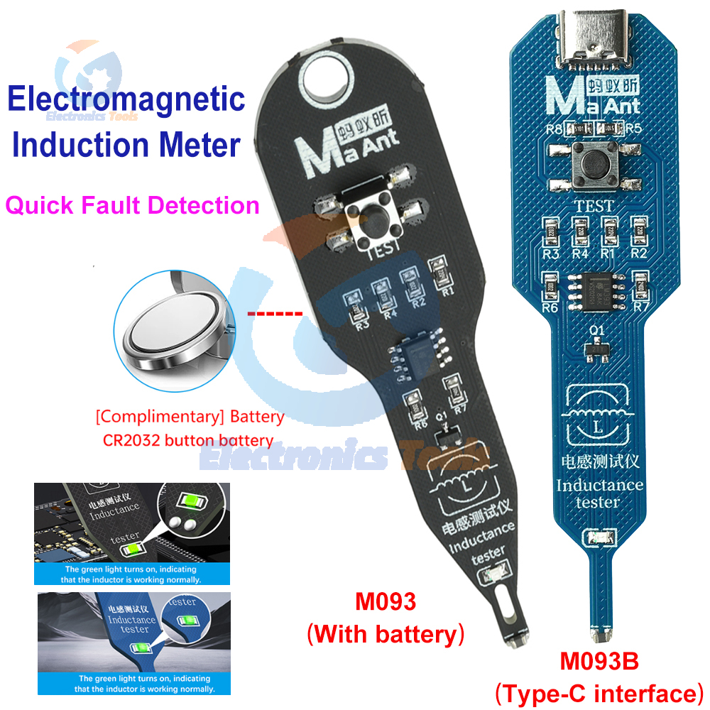 Inductance Tester M093 M093B E - Co Detector Plug avaliação e preço
