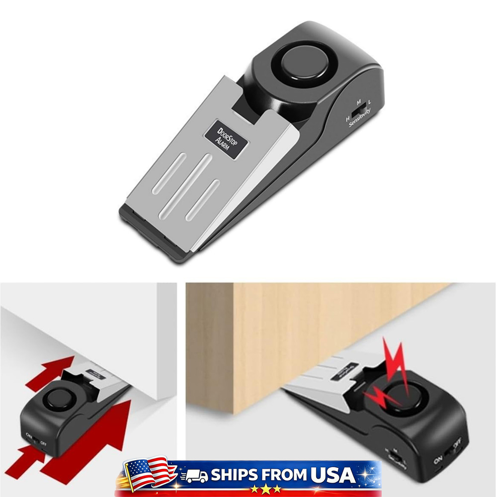 Door Stop Alarm with 120dB Sec - Door Stop Alarm avaliação e preço