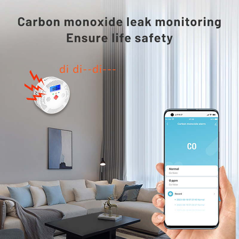 Tuya WiFi Smart Carbon Monoxid - Co Detector Plug avaliação e preço