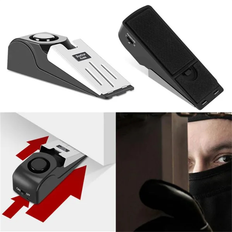 120db Wireless Door Stop Stopp - Door Stop Alarm avaliação e preço