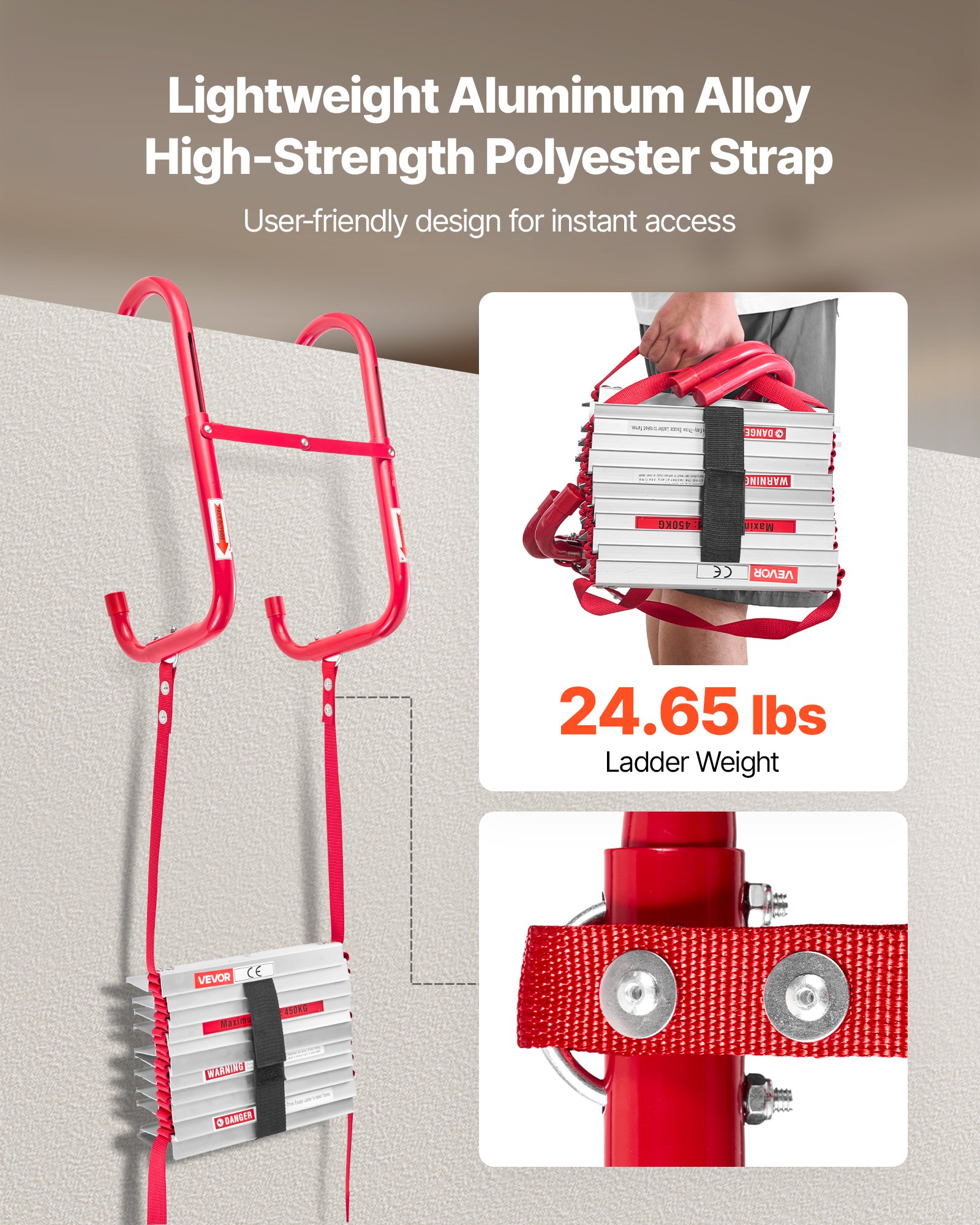 Fire Escape Ladder, 5-6 Story  - Fire Escape Ladder avaliação e preço