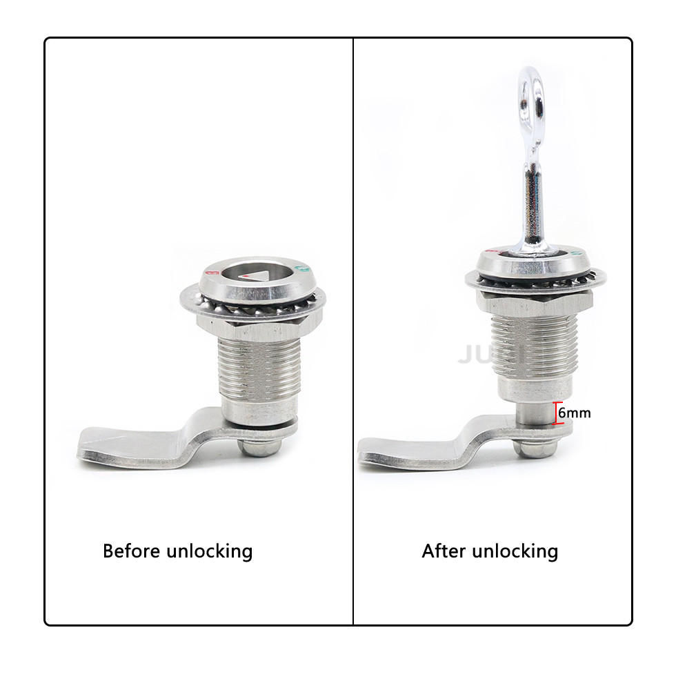 MS816 pull lock 304 stainless  - Medicine Cabinet Lock avaliação e preço