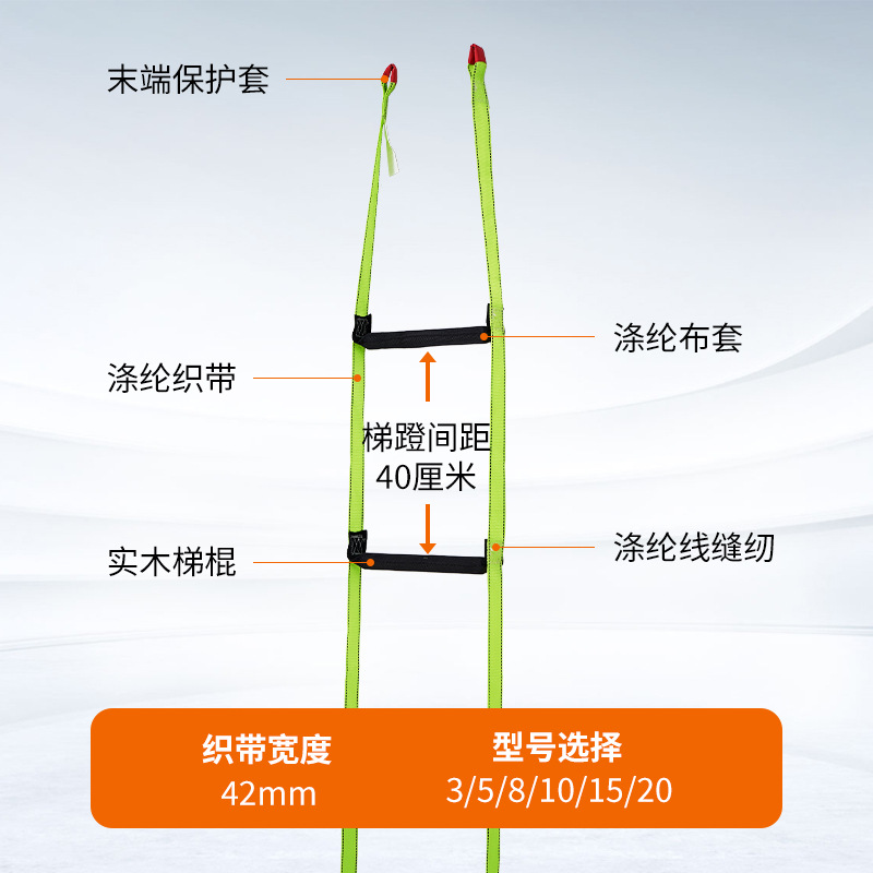 10M Escape Fire Soft Rope Ladd - Fire Escape Ladder avaliação e preço