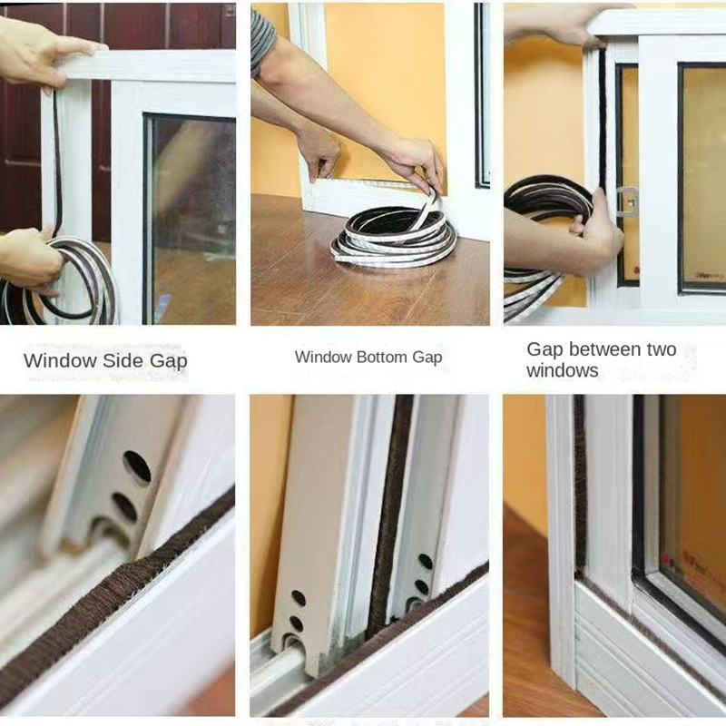 Upgraded Self-adhesive Wool St - Window Lock Bar avaliação e preço